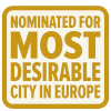 Nominated for Most Desirable City in Europe Nominated for Most Desirable City in Europe